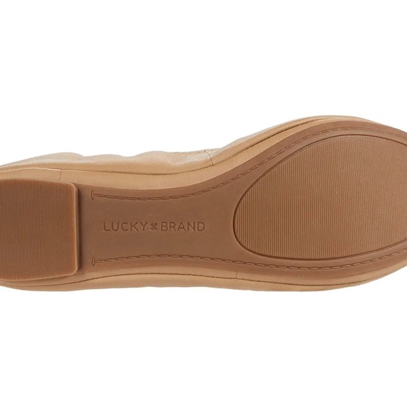 Lucky Brand Emmie Ballet Flats - Nude, 6.5 - Picture 2 of 6
